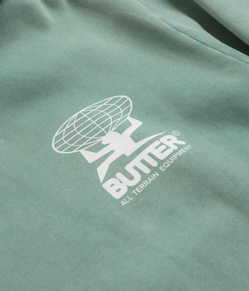 Butter Goods All Terrain Hoodie in Washed Jade