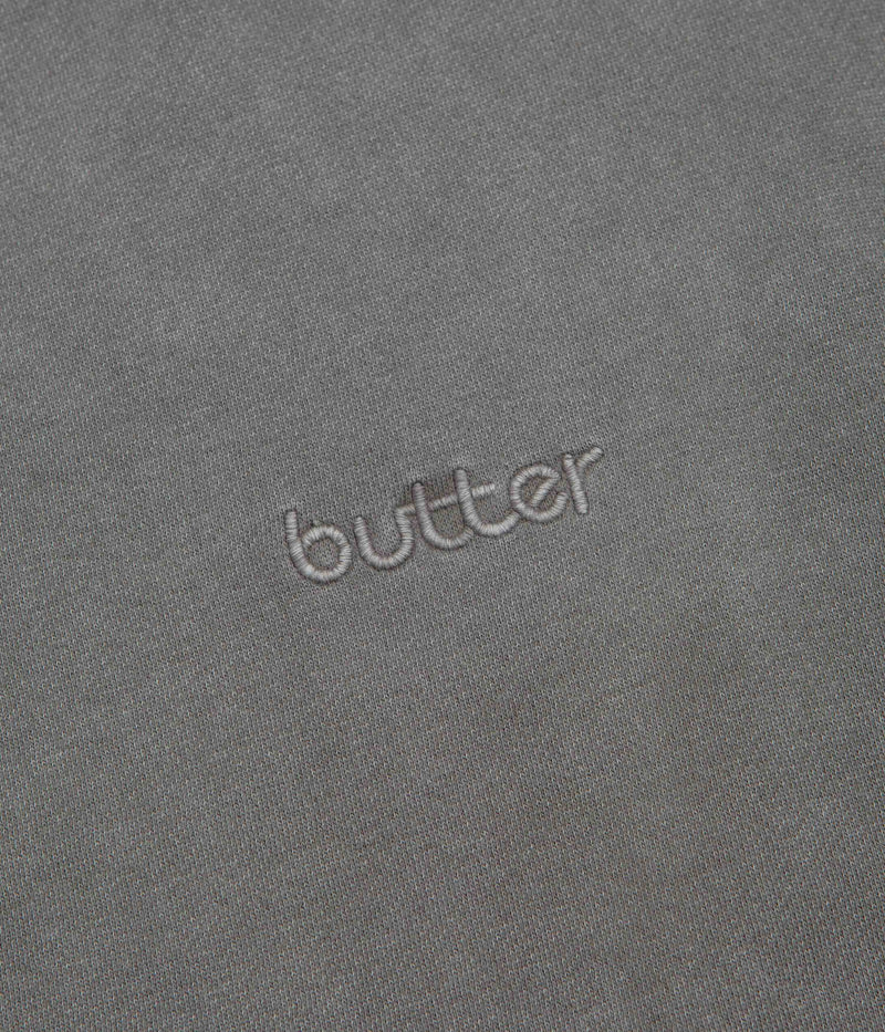 Butter Goods Alpine Crewneck Sweatshirt in Black