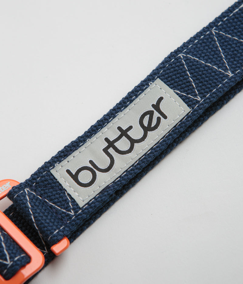 Butter Goods Alpine Tech Woven Belt in Midnight