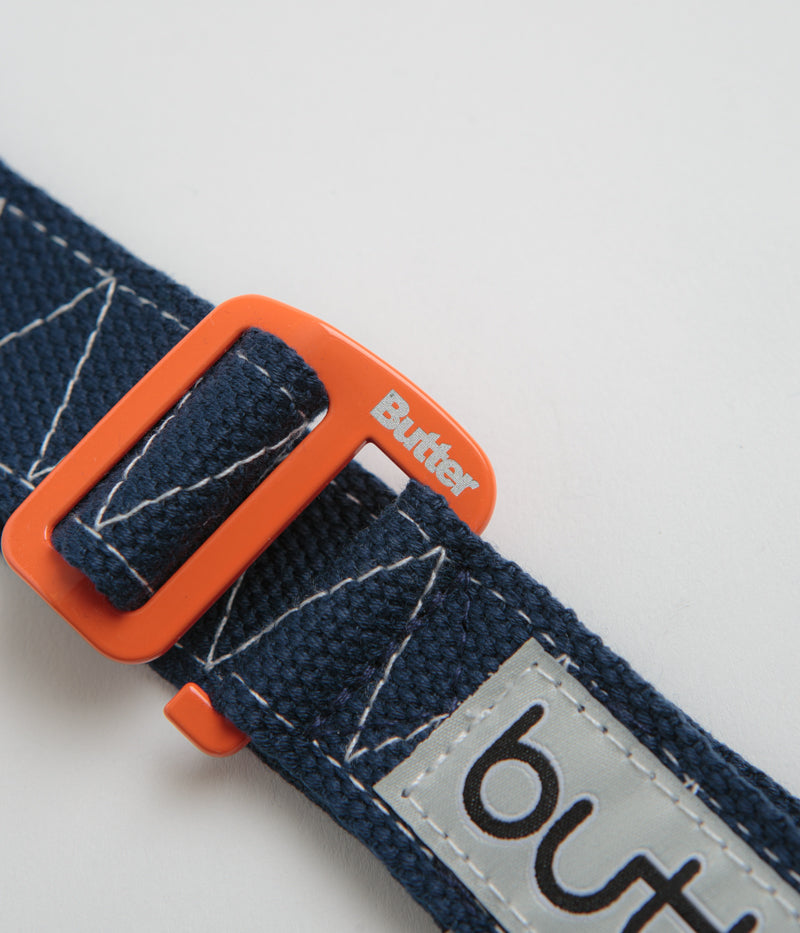 Butter Goods Alpine Tech Woven Belt in Midnight