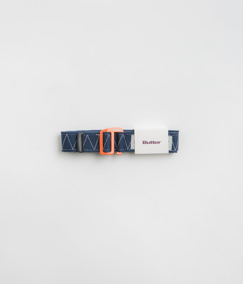 Butter Goods Alpine Tech Woven Belt in Midnight