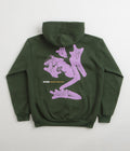 Butter Goods Amphibian Hoodie in Dark Green