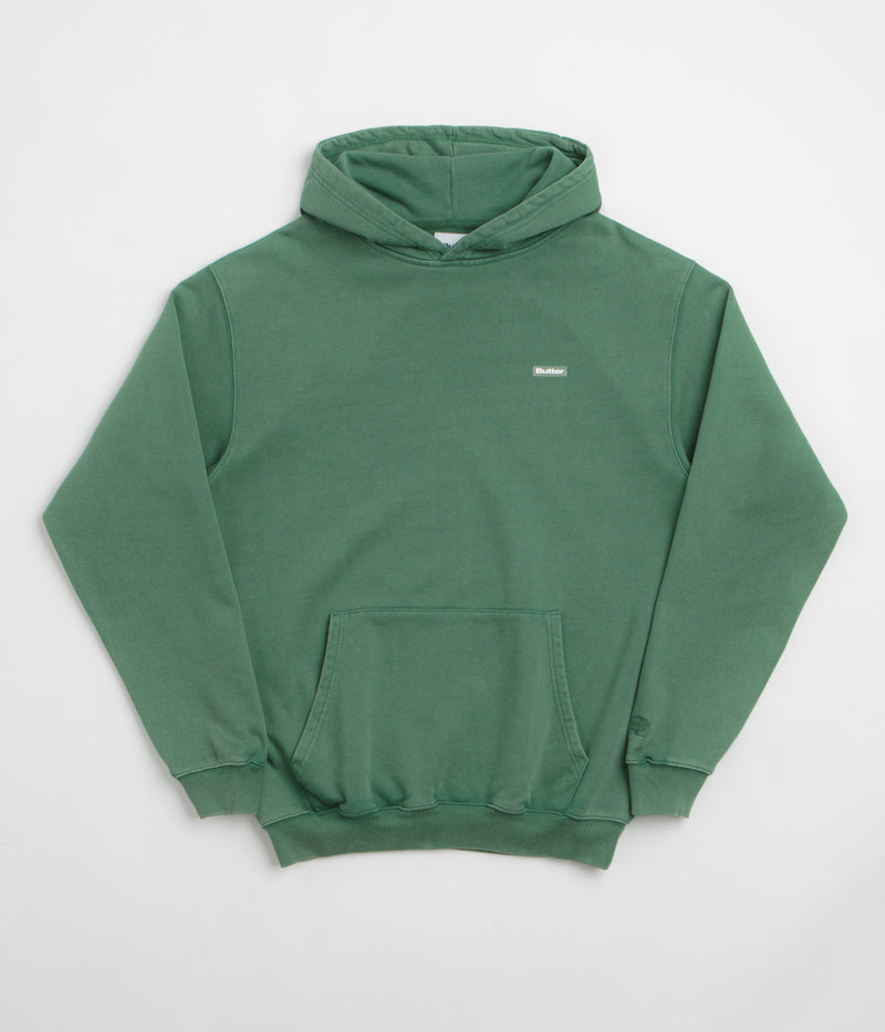 Butter Goods Basic Hoodie in Washed Forest