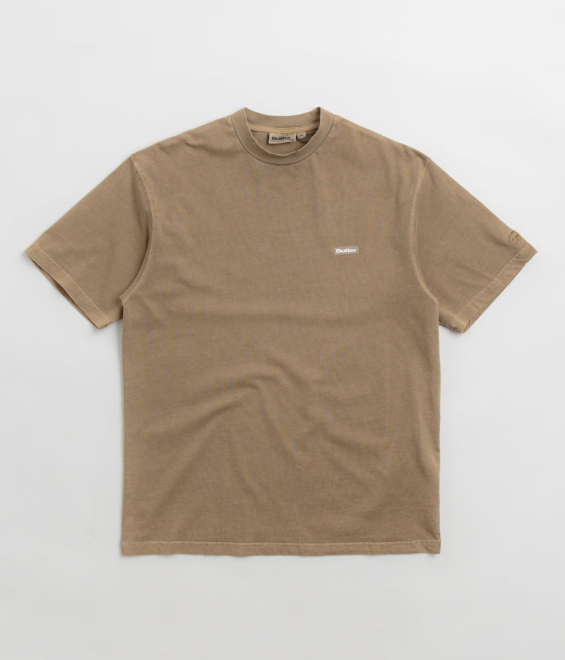 Butter Goods Basic T-Shirt in Washed Tan