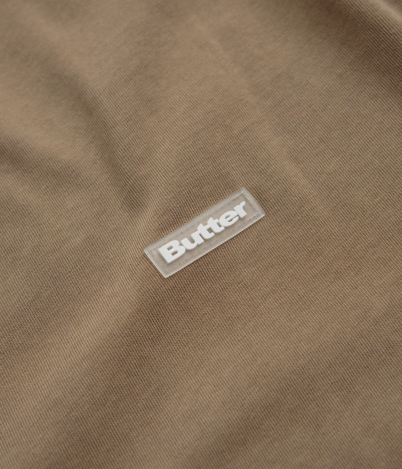 Butter Goods Basic T-Shirt in Washed Tan