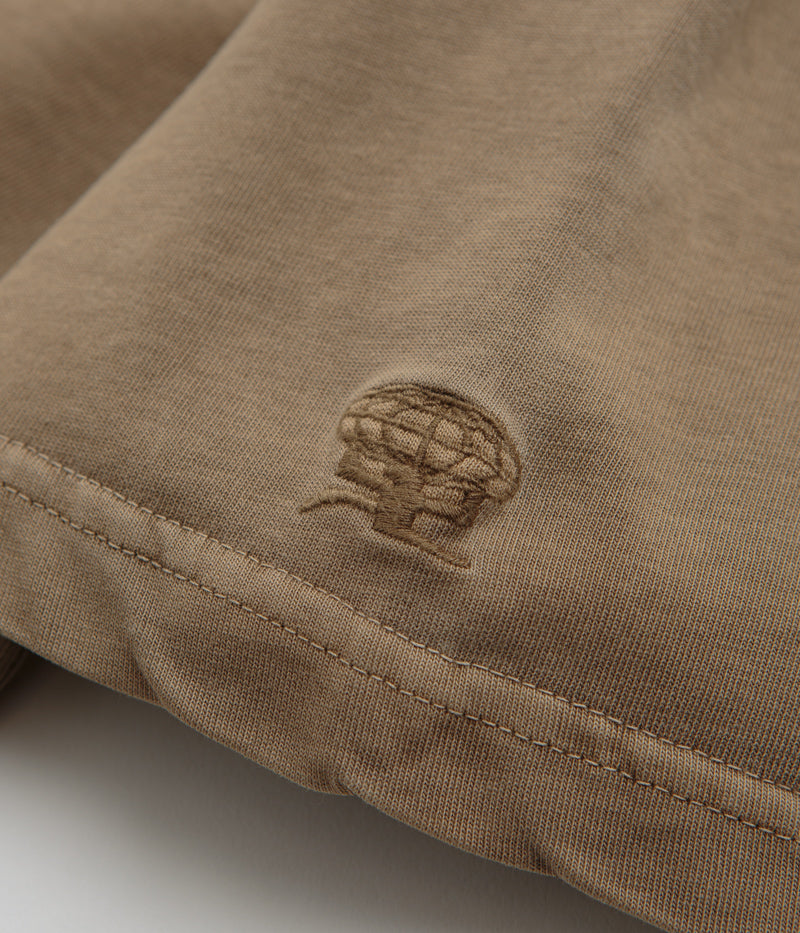 Butter Goods Basic T-Shirt in Washed Tan