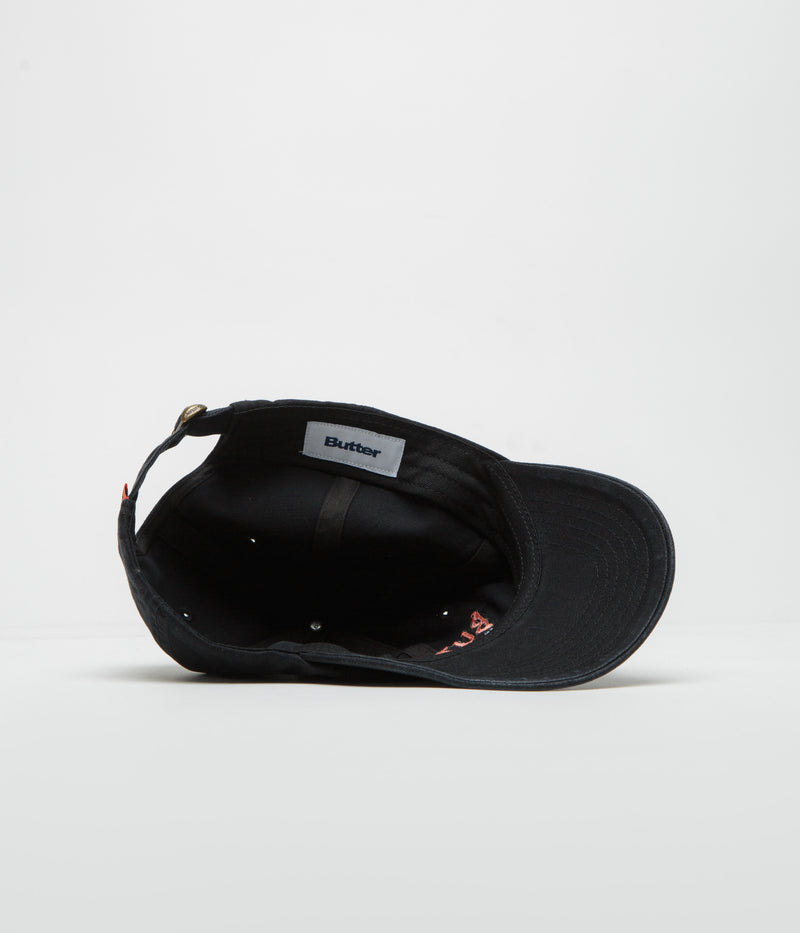 Butter Goods Bear Cap in Black