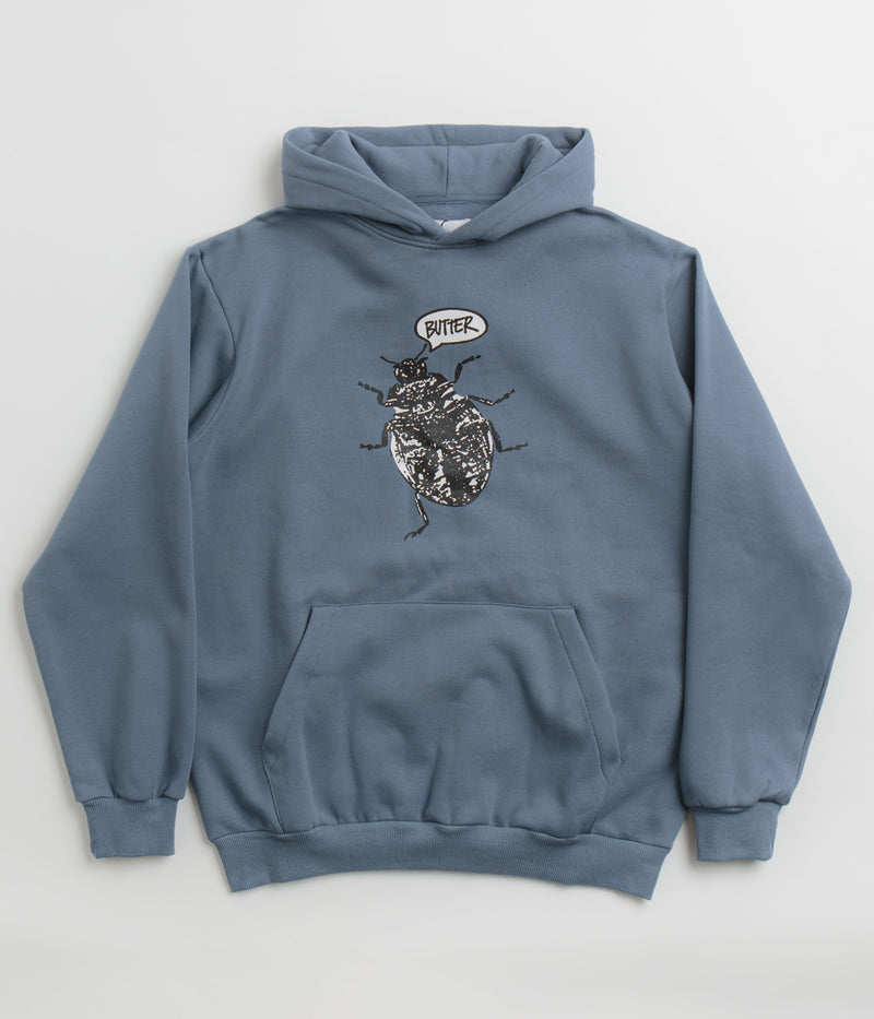 Butter Goods Beetle Hoodie in Slate