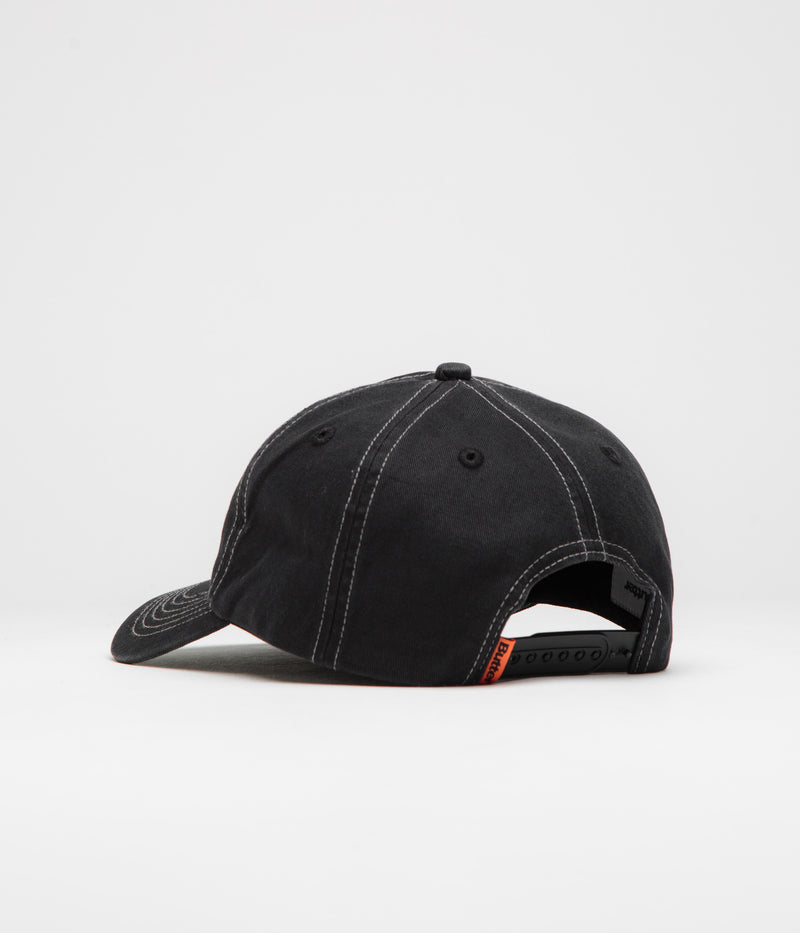 Butter Goods Blotch Cap in Black