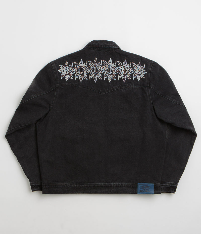 Butter Goods Bronco Denim Jacket in Black