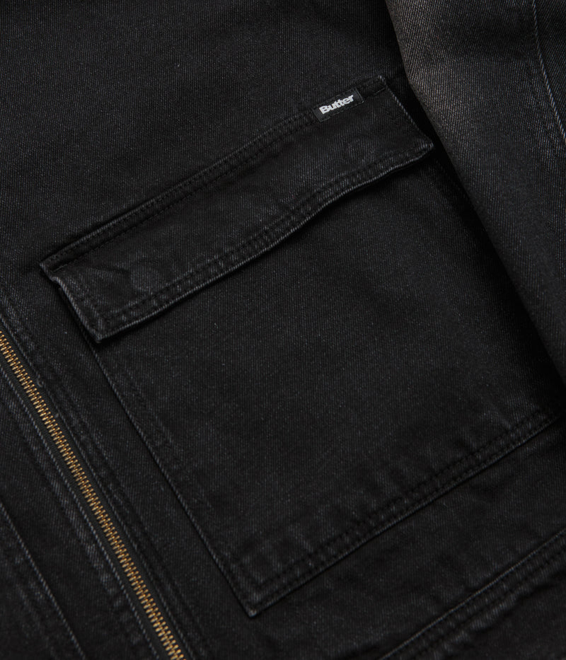 Butter Goods Bronco Denim Jacket in Black