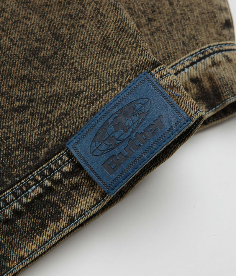 Butter Goods Bronco Denim Jacket in Tinted Brown