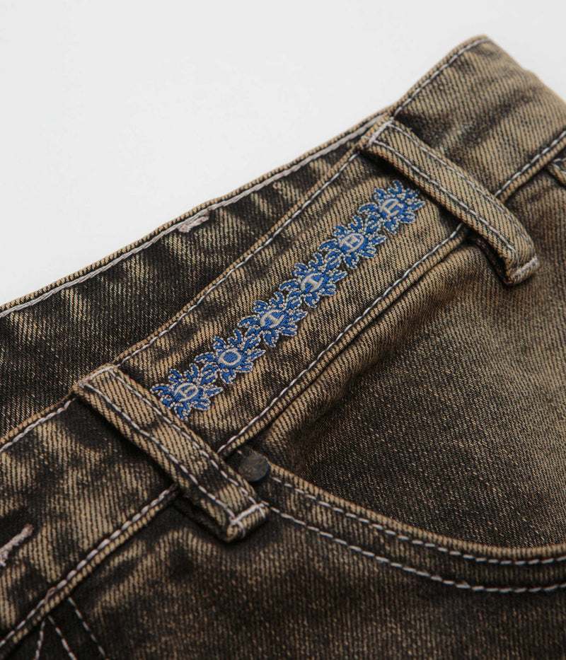 Butter Goods Bronco Jeans in Brown Tint