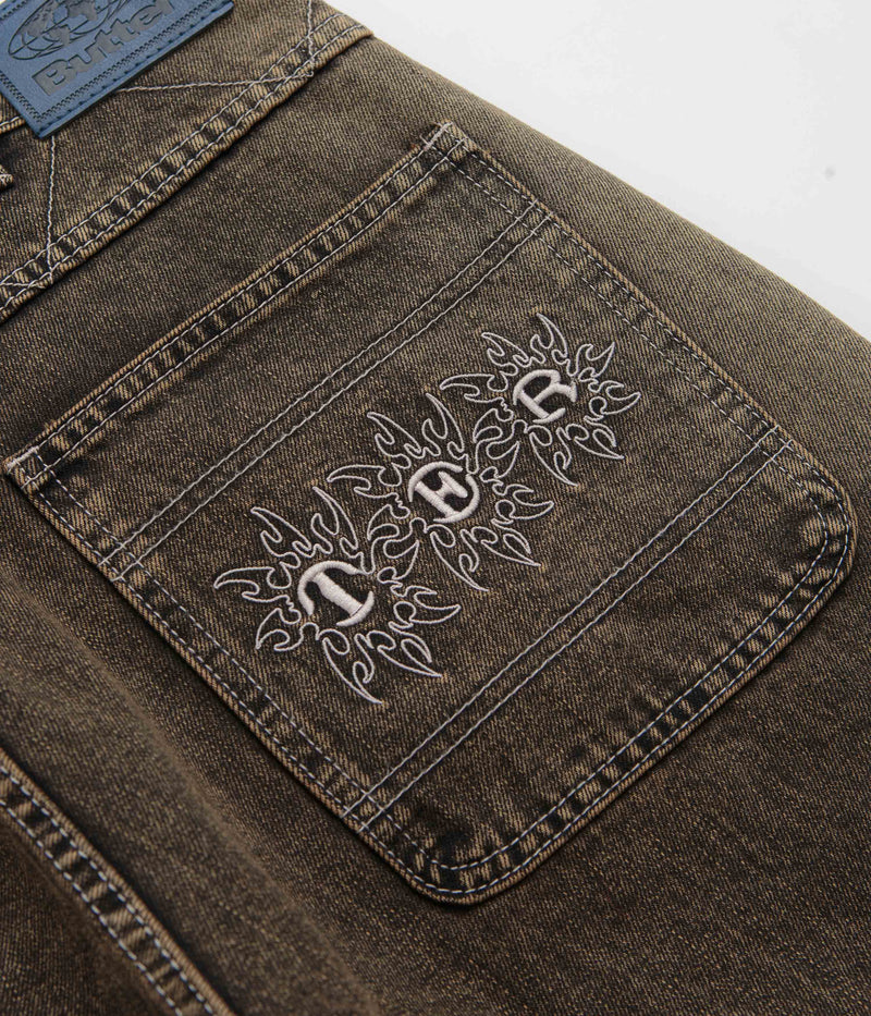 Butter Goods Bronco Jeans in Brown Tint