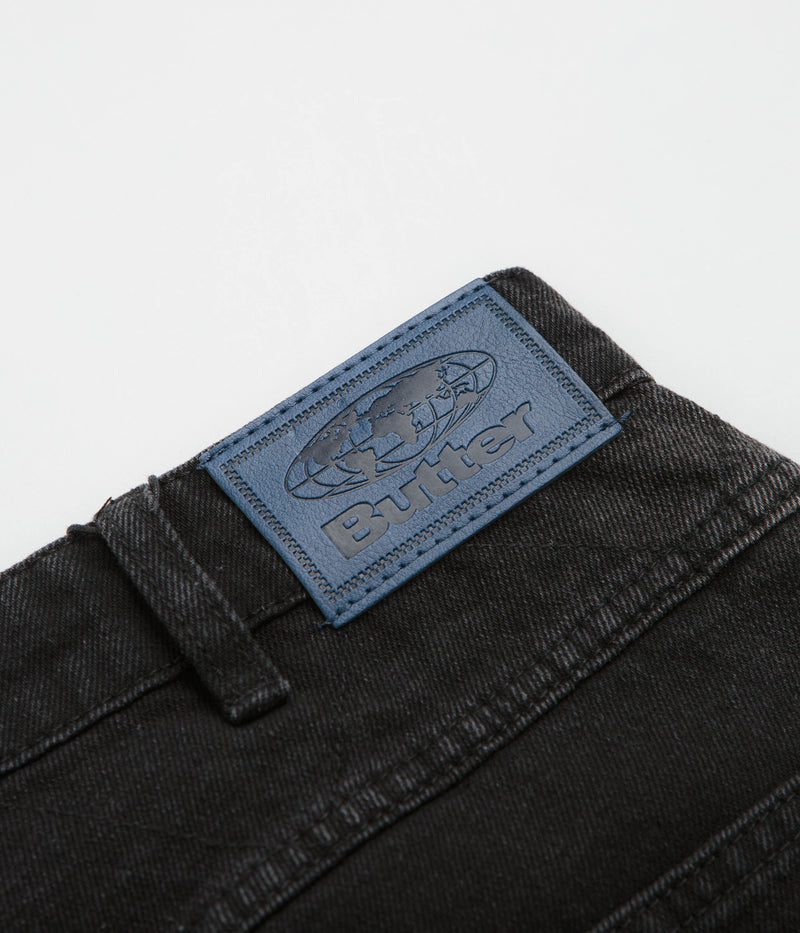 Butter Goods Bronco Jeans in Washed Black