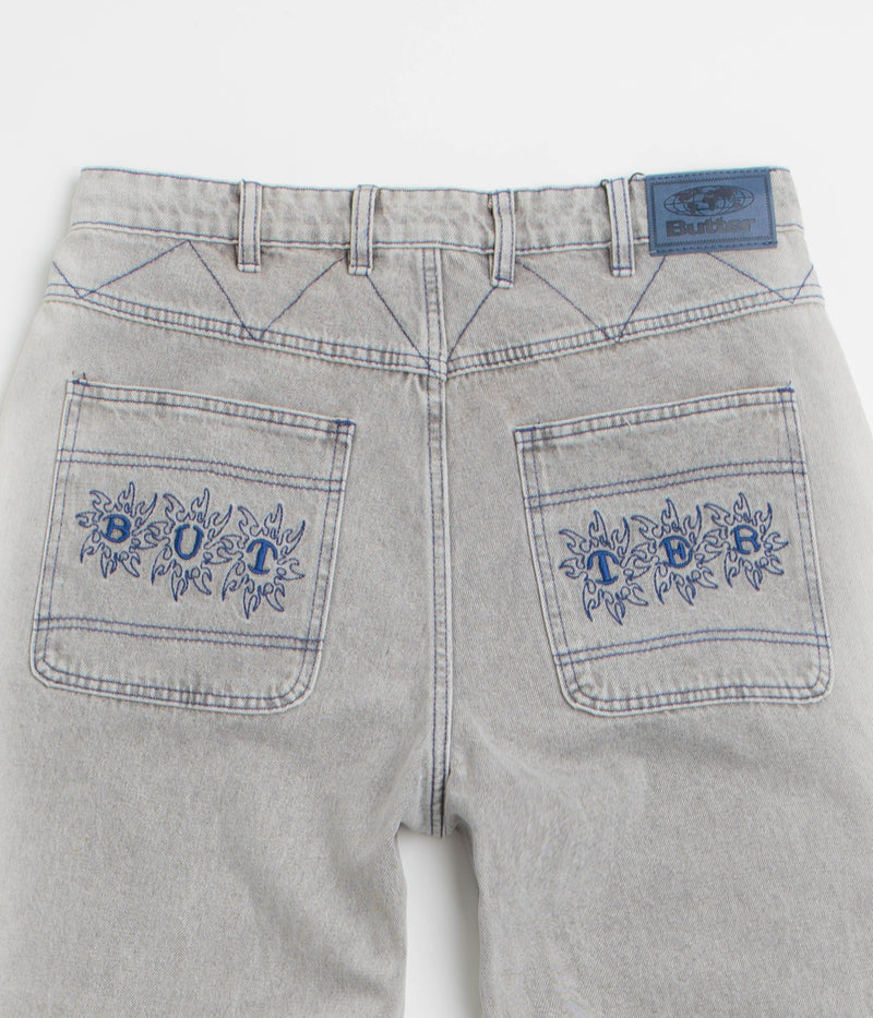 Butter Goods Bronco Jeans in Washed Grey