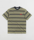 Butter Goods Bryce Striped T-Shirt in Sage