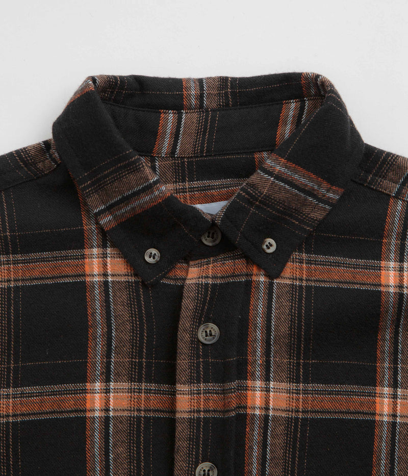 Butter Goods Bugs Flannel Shirt in Black