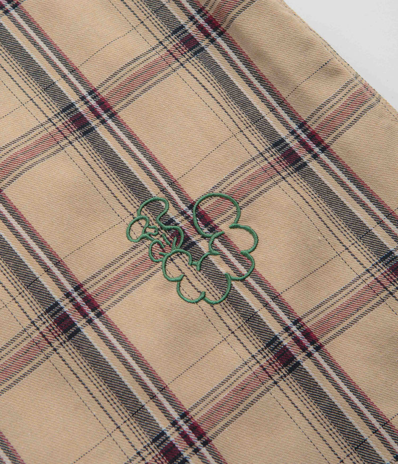 Butter Goods Bugs Flannel Shirt in Tan