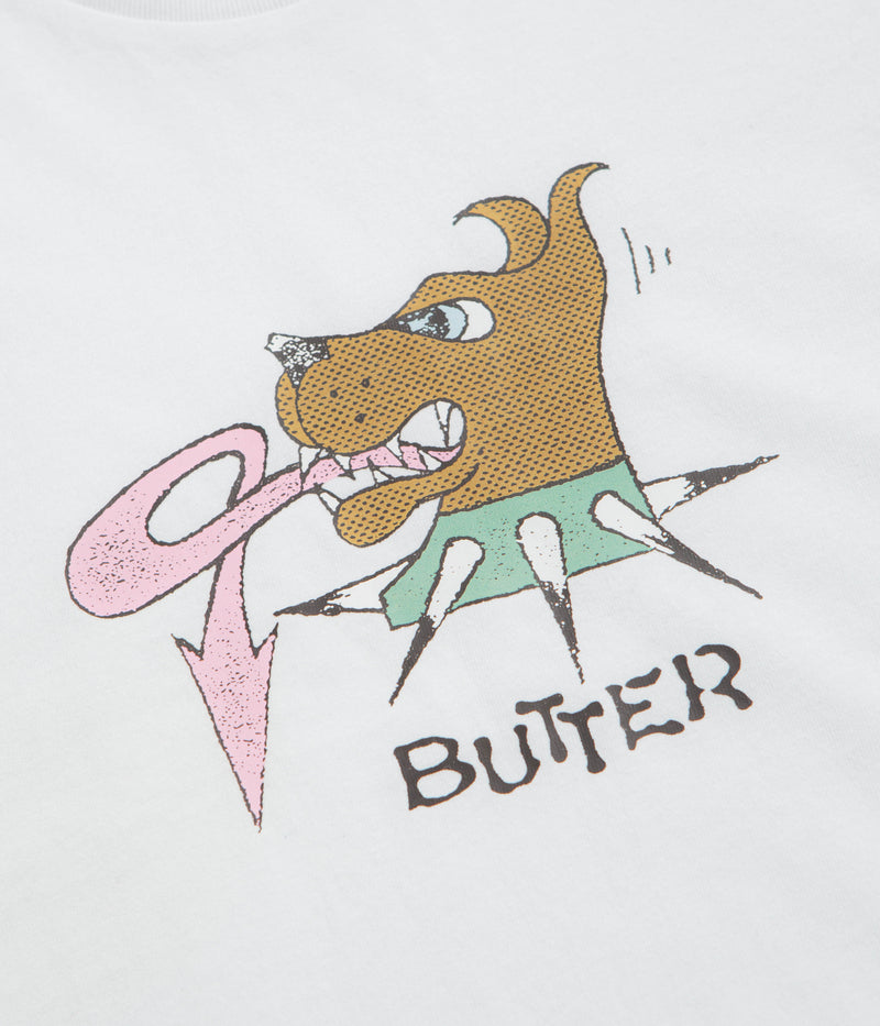 Butter Goods Canine T-Shirt in White