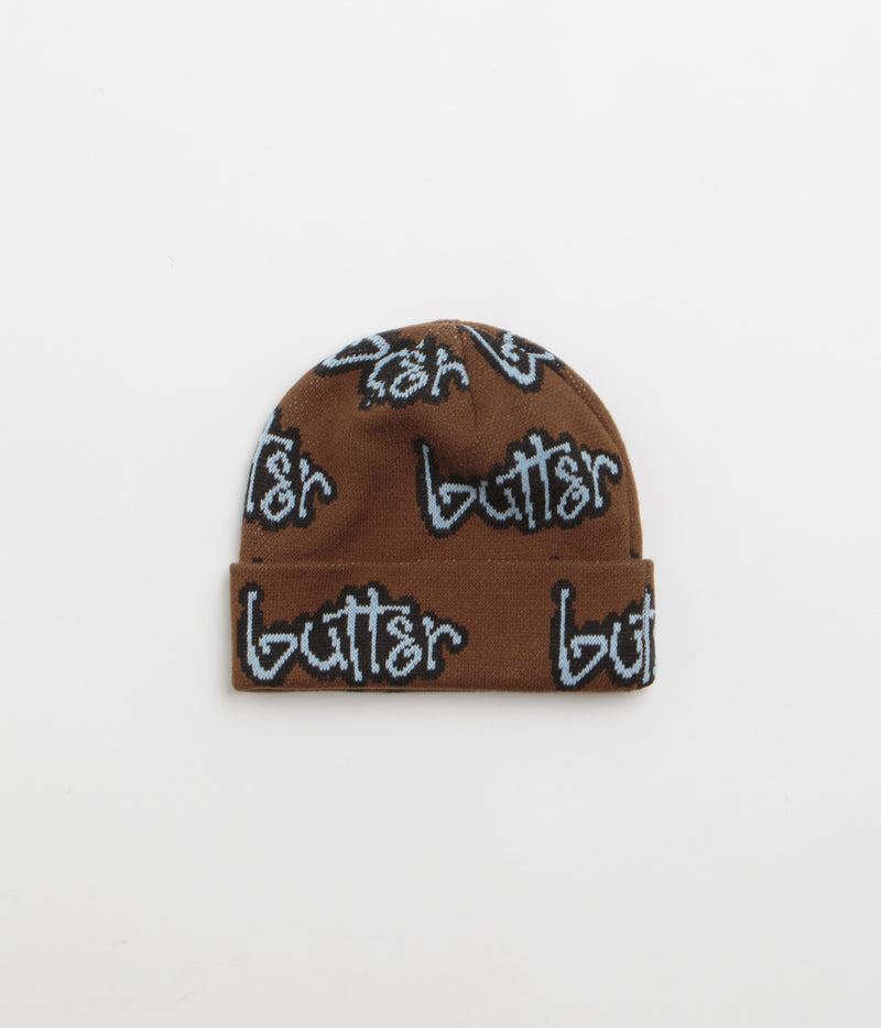 Butter Goods Connection Beanie in Chocolate
