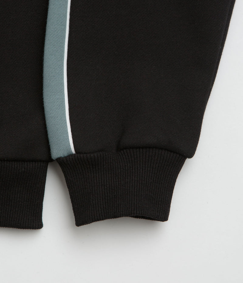 Butter Goods Connection Zip-Thru Hoodie in Black