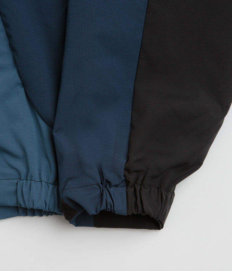 Butter Goods Contour Anorak Jacket in Navy and Black
