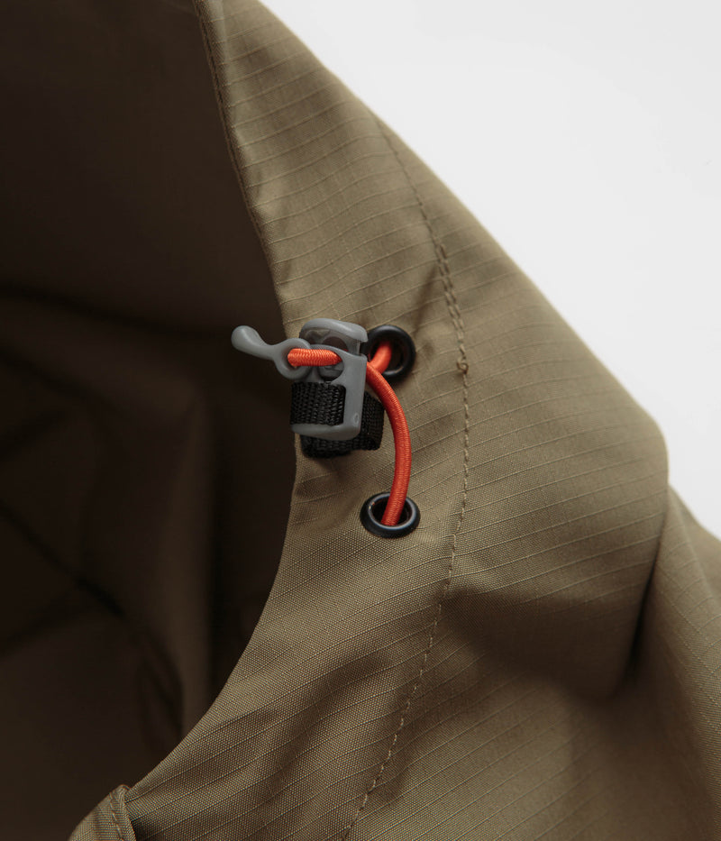 Butter Goods Contour Anorak Jacket in Sage and Stone