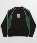 Butter Goods Crown Crewneck Sweatshirt in Black