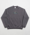 Butter Goods Crust Crewneck Sweatshirt in Washed Charcoal
