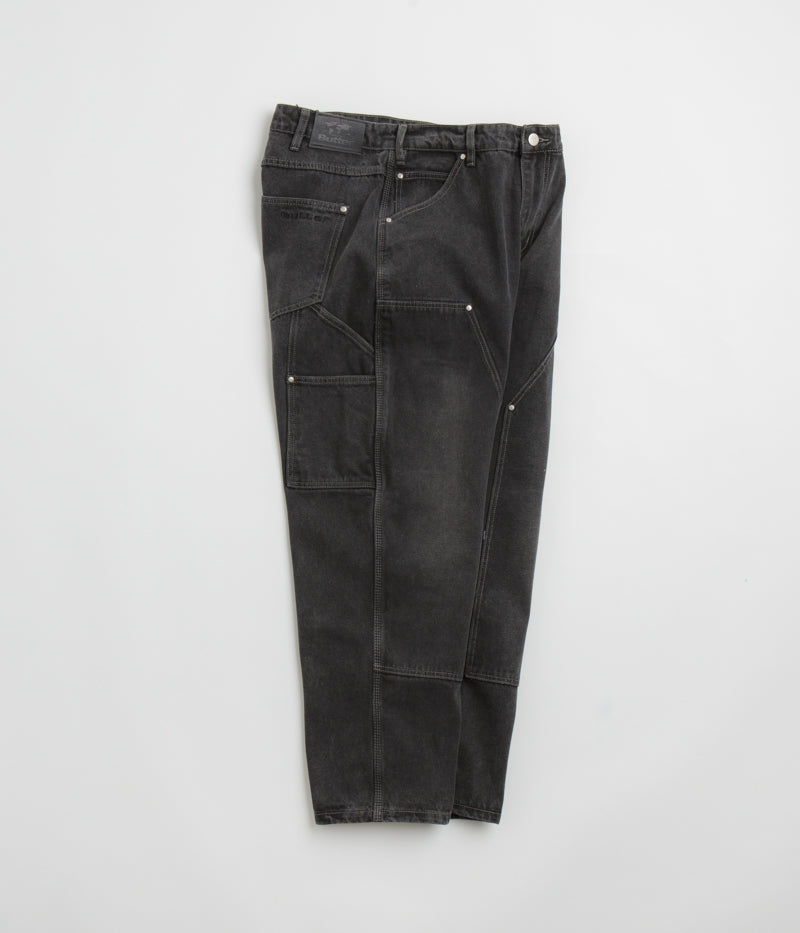 Butter Goods Davide Double Knee  Jeans in Washed Black