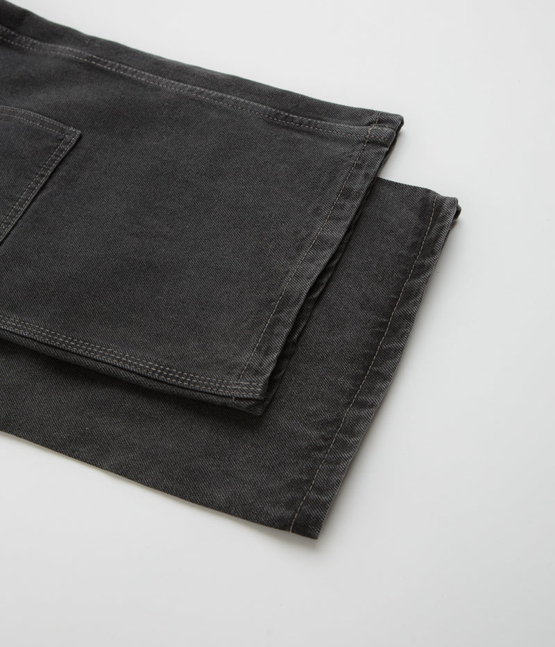 Butter Goods Davide Double Knee  Jeans in Washed Black