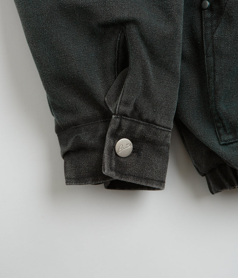 Butter Goods Davide Work Jacket in Washed Black