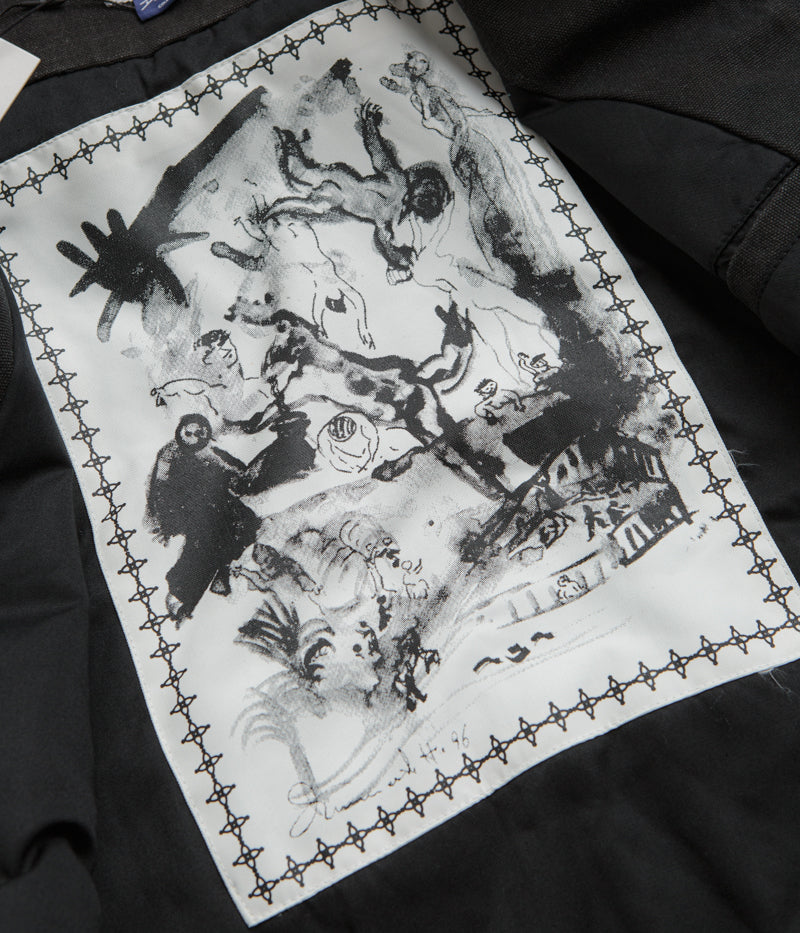 Butter Goods Davide Work Jacket in Washed Black