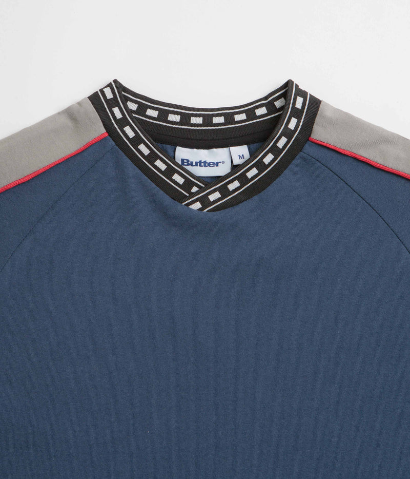 Butter Goods Drift T-Shirt in Denim