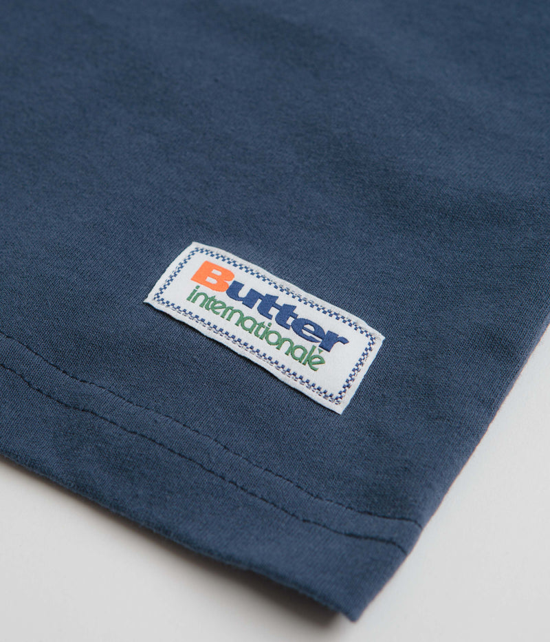 Butter Goods Drift T-Shirt in Denim