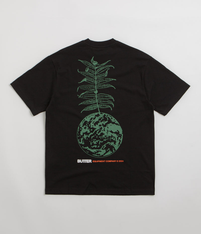 Butter Goods Earth T-Shirt in Black