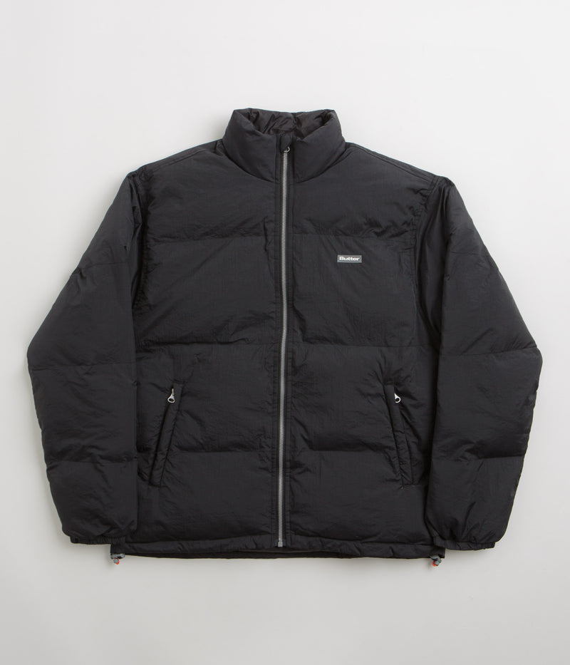 Butter Goods Endure Puffer Jacket in Black