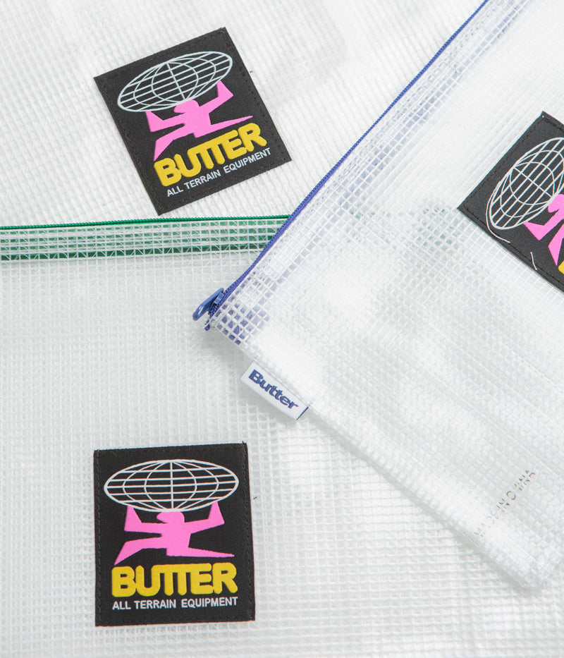 Butter Goods Equipment Organisers (3 Pack) in Transparent