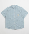Butter Goods Equipment Short Sleeve Shirt in Blue