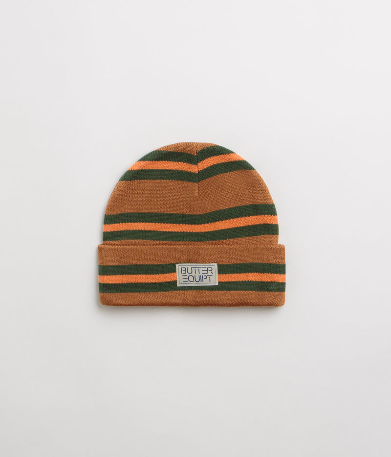 Butter Goods Equipt Beanie in Oak