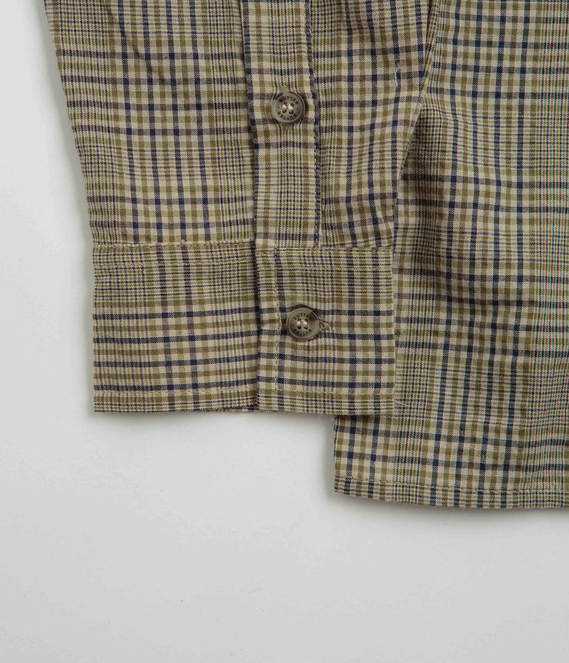 Butter Goods Equipt Plaid Shirt in Olive