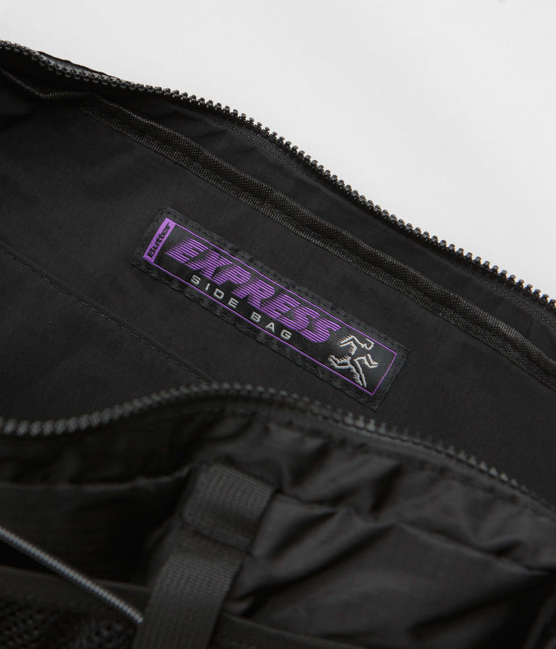 Butter Goods Express Side Bag in Black and Black