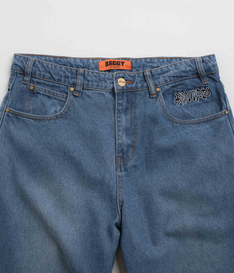 Butter Goods Ink Jeans in Worn Blue