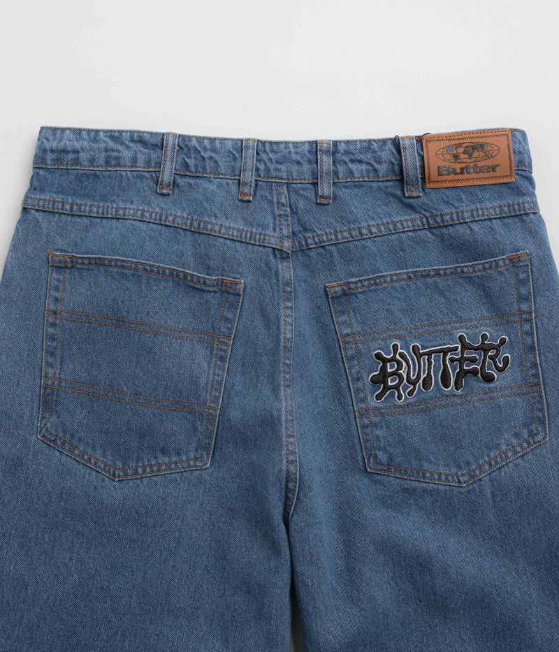 Butter Goods Ink Jeans in Worn Blue