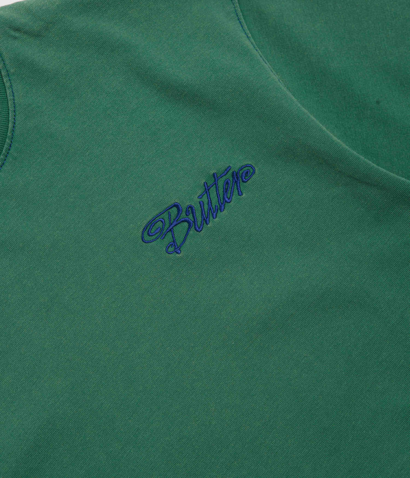 Butter Goods Jive Contrast T-Shirt in Washed Teal