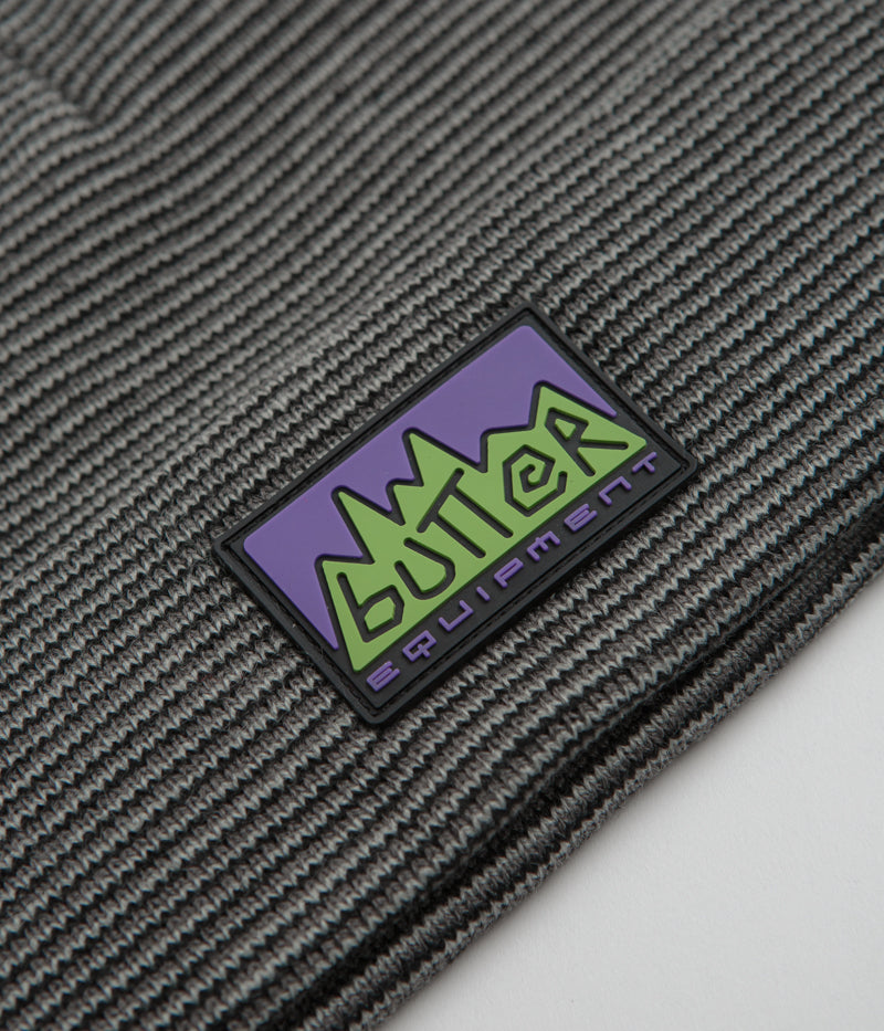 Butter Goods Lines Beanie in Grey