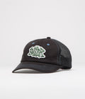 Butter Goods Melt Trucker Cap in Black