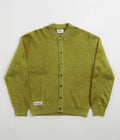 Butter Goods Mohair Button Up Knitted Shirt in Moss