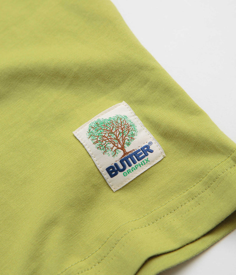 Butter Goods Organic T-Shirt in Matcha